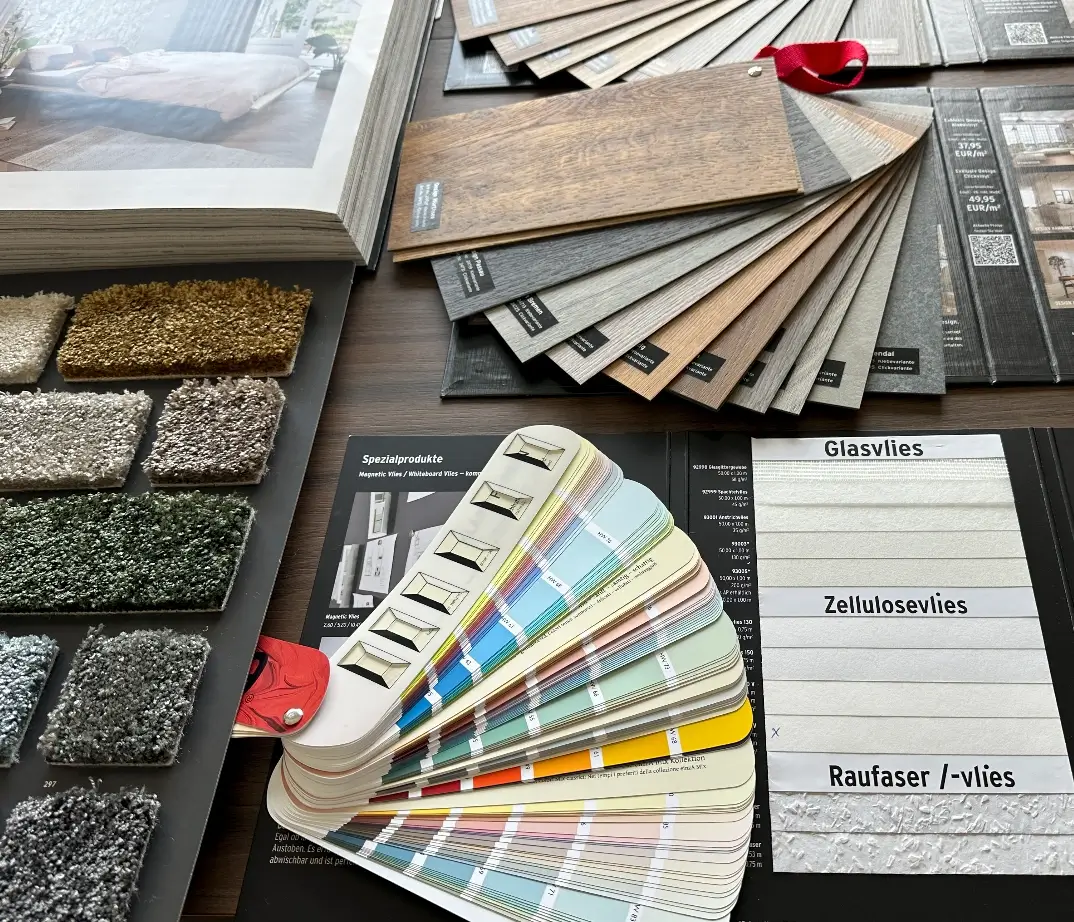 Aura Konzept Bau GmbH Materialmuster